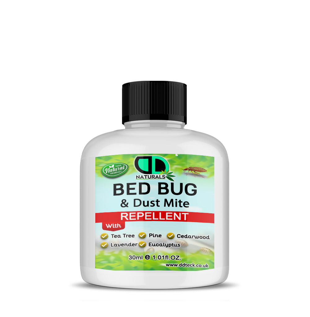 Naturals Bed Bug & Dust Mite Repellent – Plant Bioactive Fast Acting & Long Lasting Formula