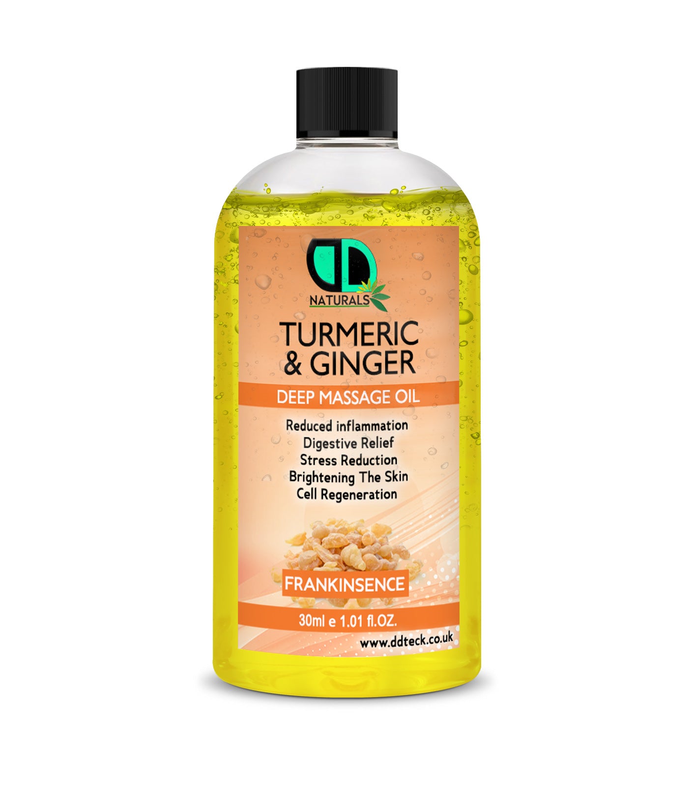 Turmeric & Ginger Deep Massage Oil with Frankincense