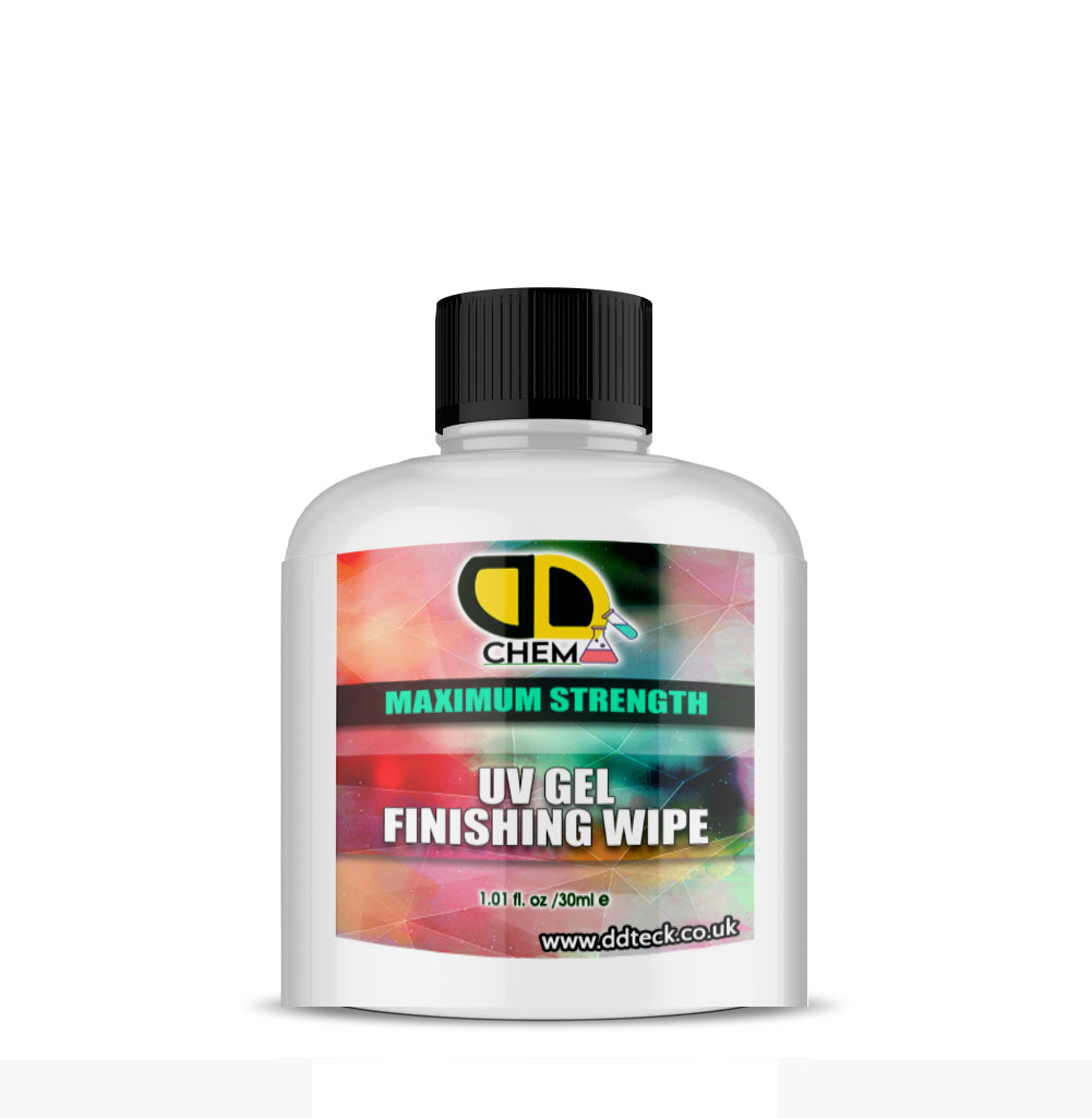 UV Gel Finishing Wipe - Maximum Strength Sticky Residue Remover & Cleanser