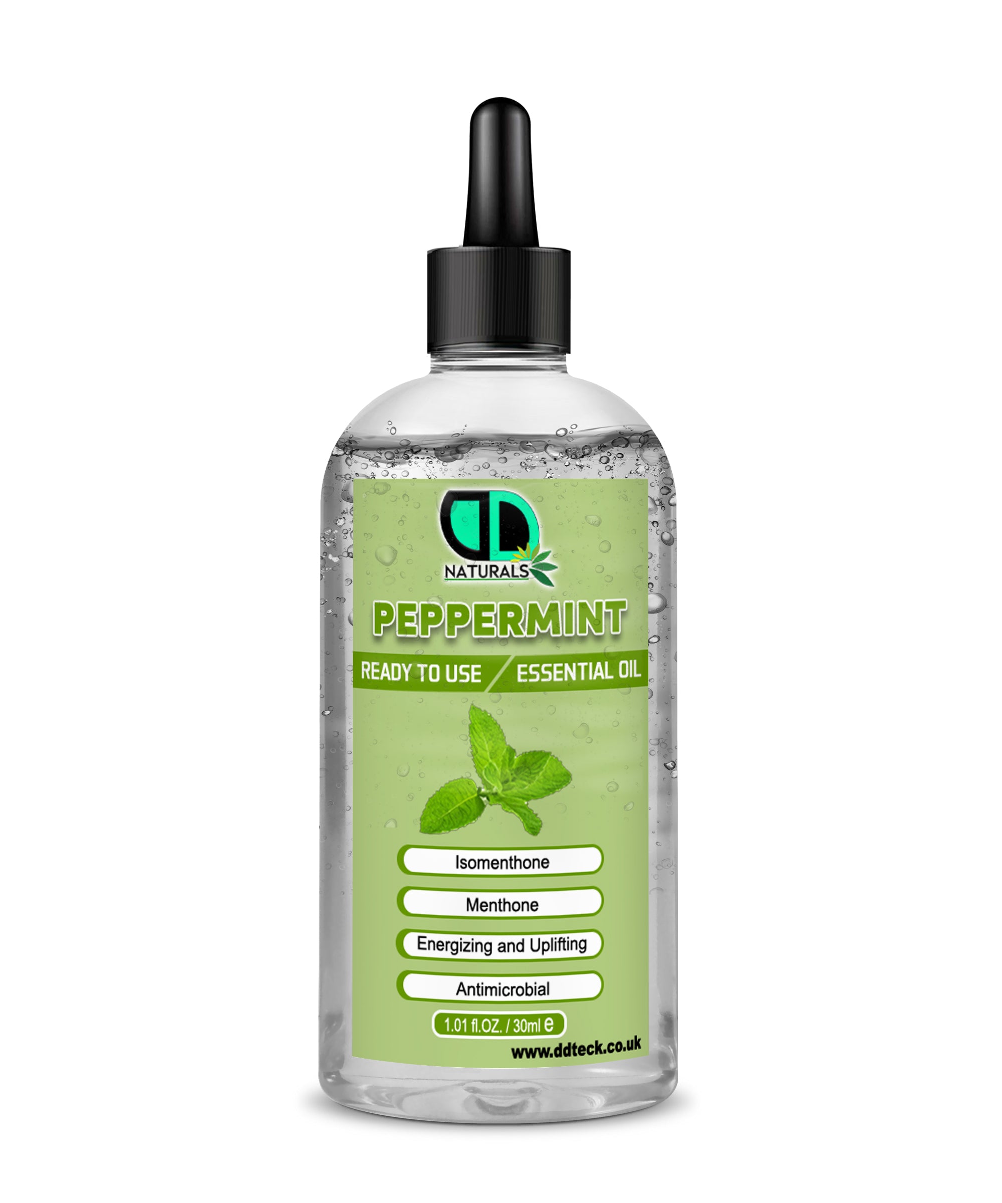 Peppermint Essential Oil - Ready to Use Energizing & Uplifting Formula
