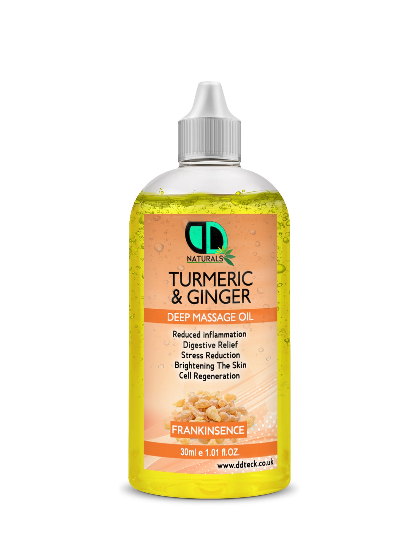 Turmeric & Ginger Deep Massage Oil with Frankincense