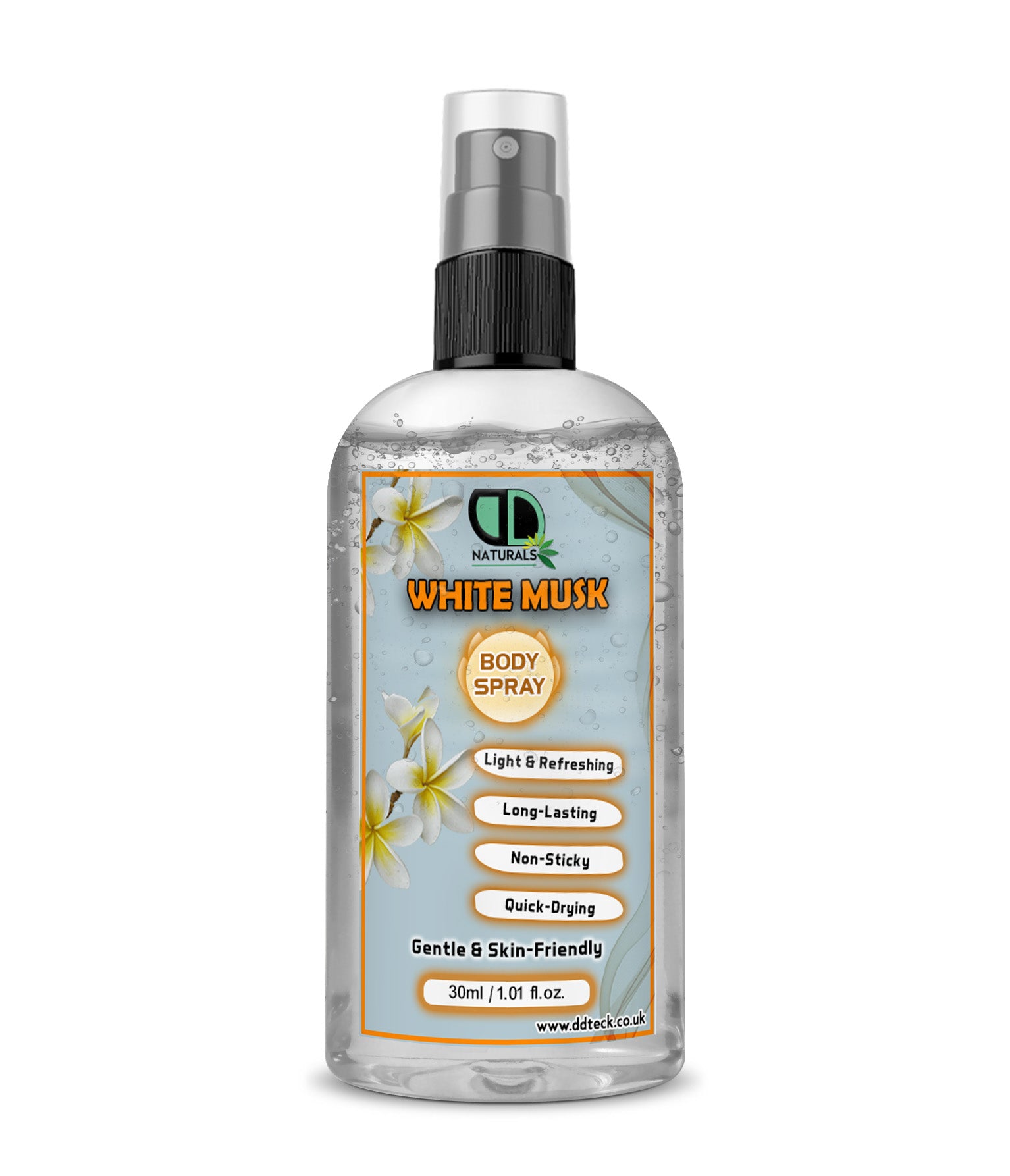White Musk Body Spray – Light & Refreshing Long-Lasting Fragrance