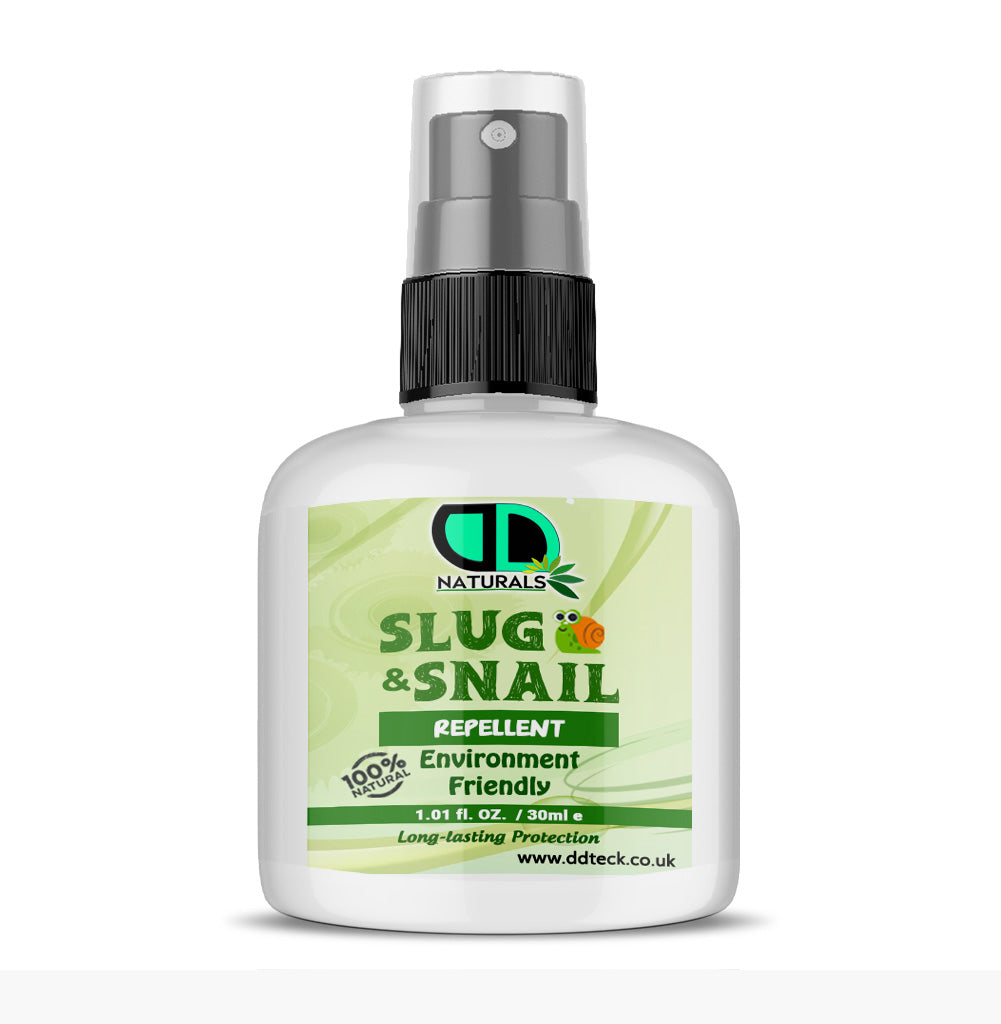 100% Natural Slug & Snail Repellent – Non-Toxic Plant Protection