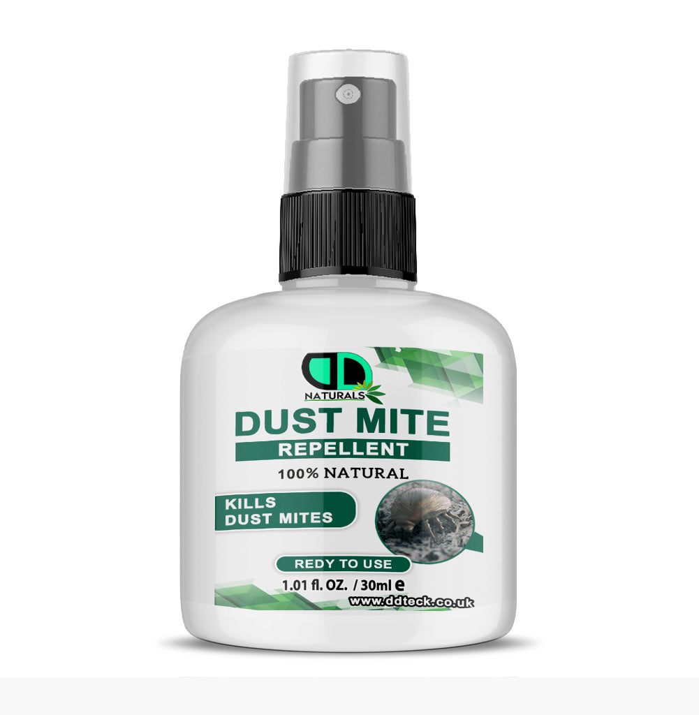 100% Natural Dust Mite Repellent – Kills Mites & Reduces Allergens