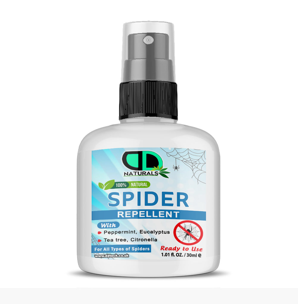 100% Natural Spider Repellent – Fast-Acting Indoor & Outdoor Protection
