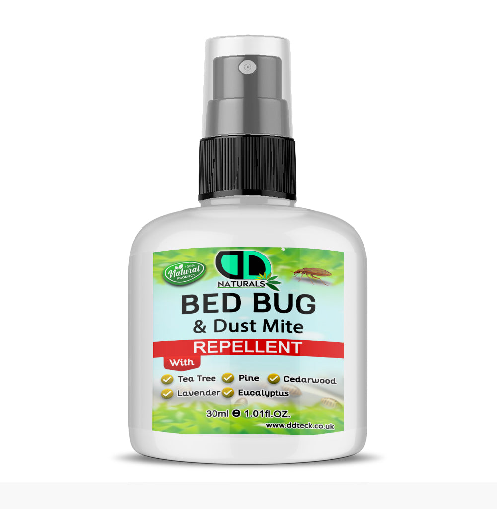Naturals Bed Bug & Dust Mite Repellent – Plant Bioactive Fast Acting & Long Lasting Formula