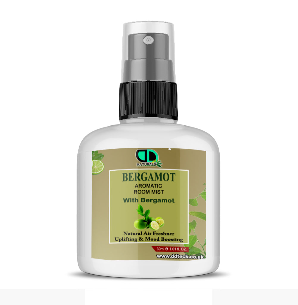 Bergamot Aromatic Room Mist – Natural Air Freshener for Mood Boosting