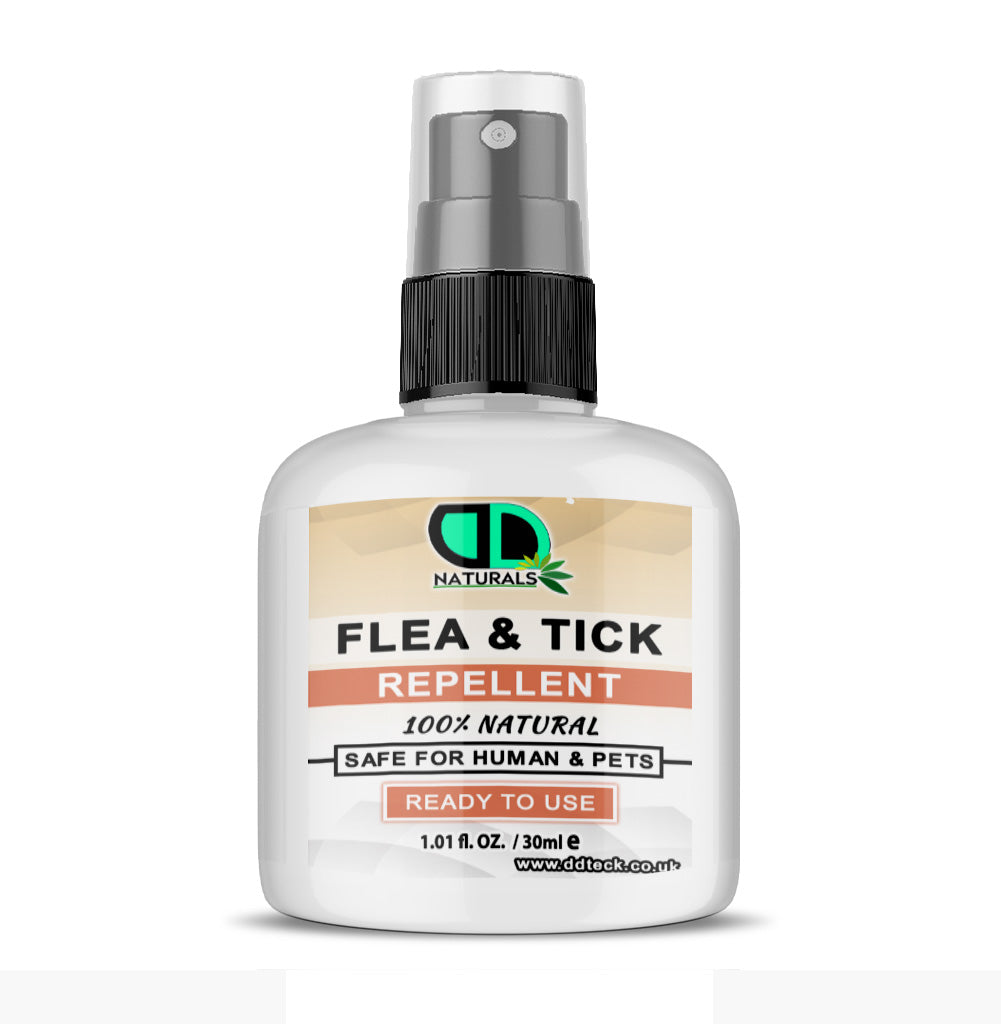 Flea & Tick Insect Repellent | Natural, Non-Toxic Protection for Pets & Home