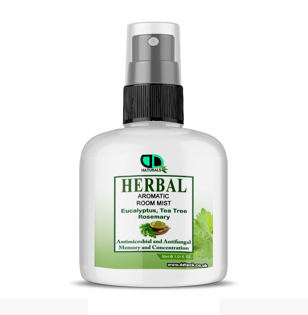 Herbal Aromatic Room Mist - Eucalyptus, Tea Tree & Rosemary