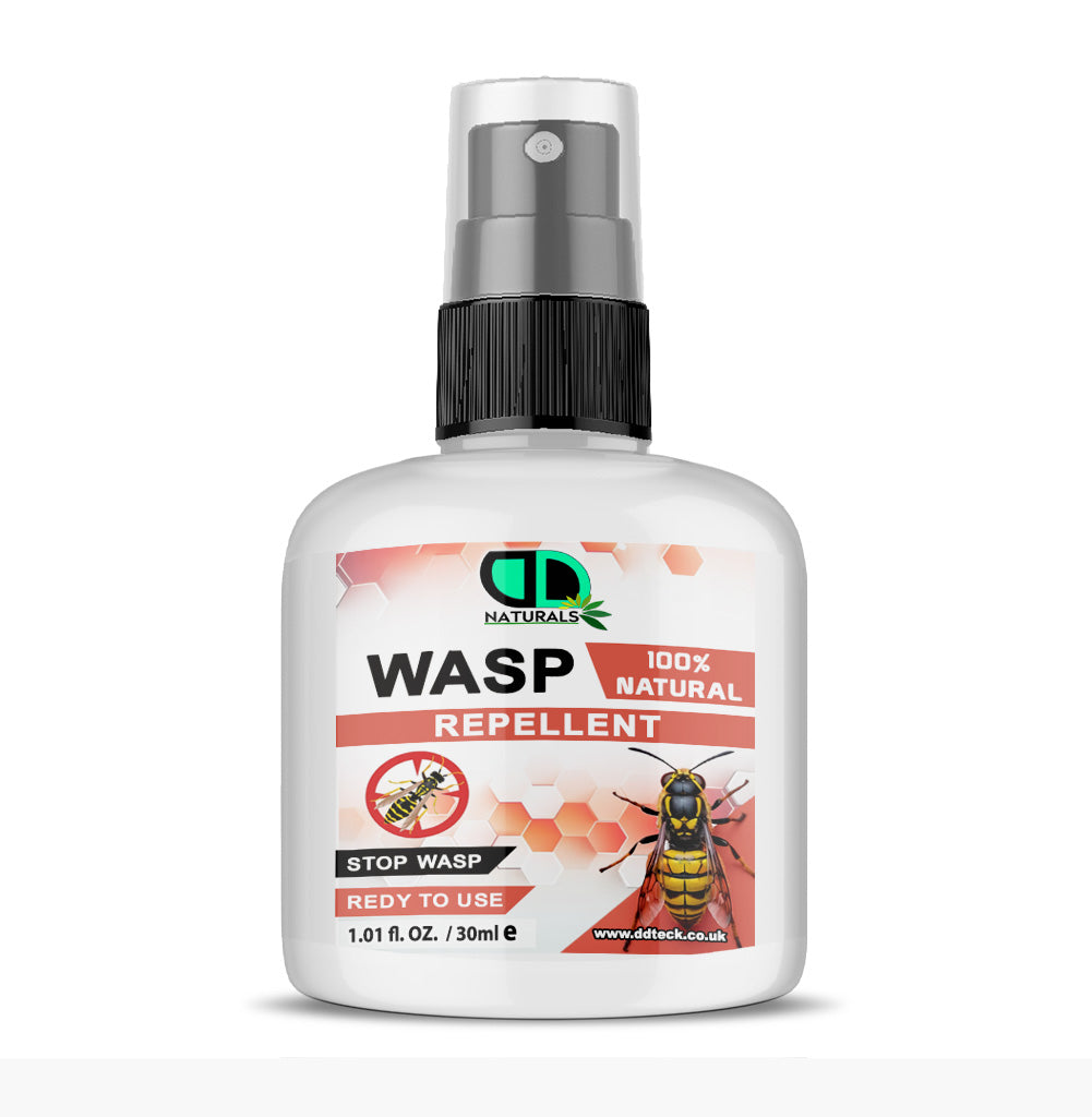 100% Natural Wasp Repellent – Ready to Use Multi-Insect Protection