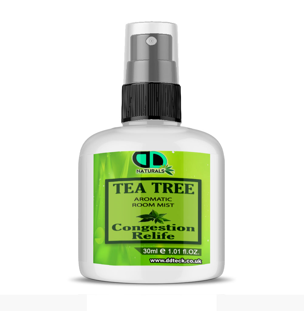 Tea Tree Aromatic Room Mist – Natural Congestion Relief & Air Purifier