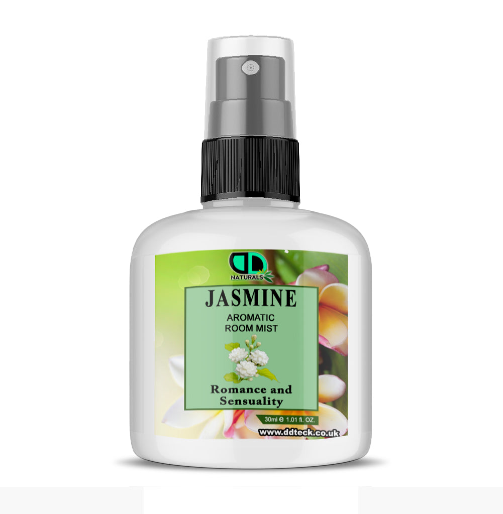 Jasmine Aromatic Room Mist – Romance & Sensuality Fragrance Spray | Refreshing Air Freshener