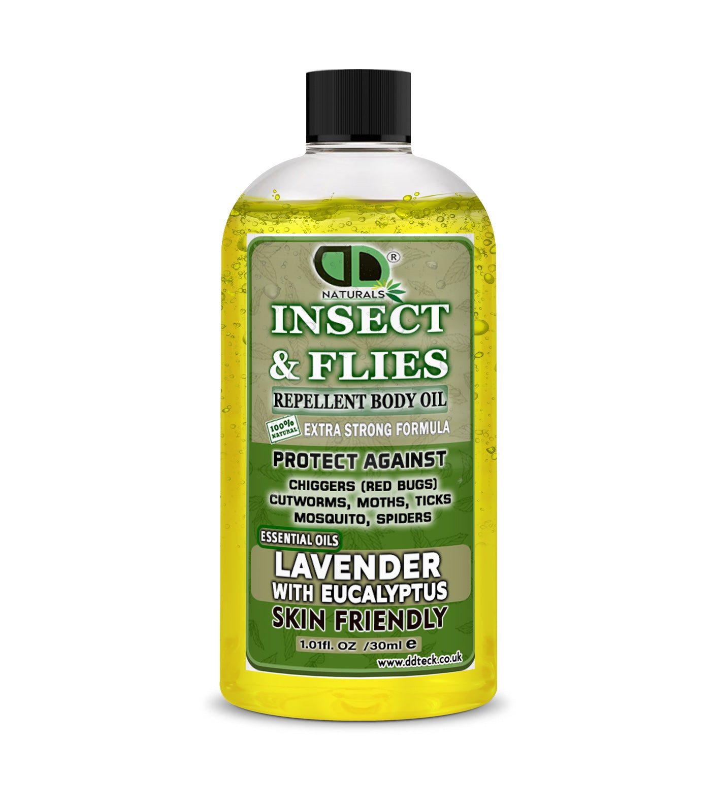Insect Repellent with Lavender & Eucalyptus Essential Oils | Natural Bug Protection