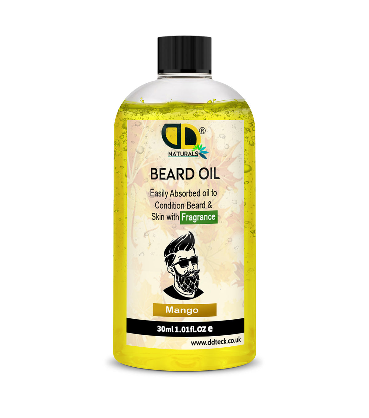 Mango Beard Oil – Lightweight Conditioning Oil with Fragrance for Beard & Skin - Test