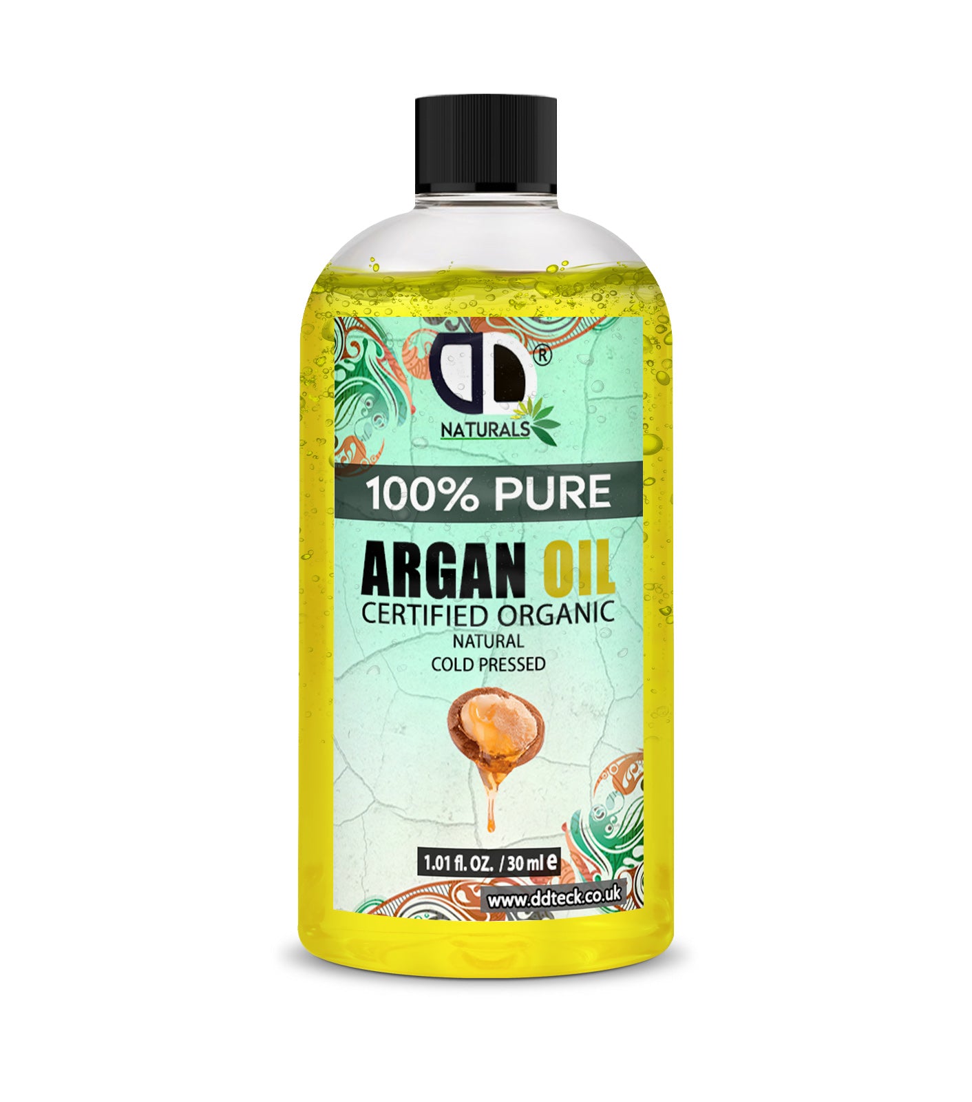 100% Pure Argan Oil | Organic Cold-Pressed Oil for Hair, Skin & Nails