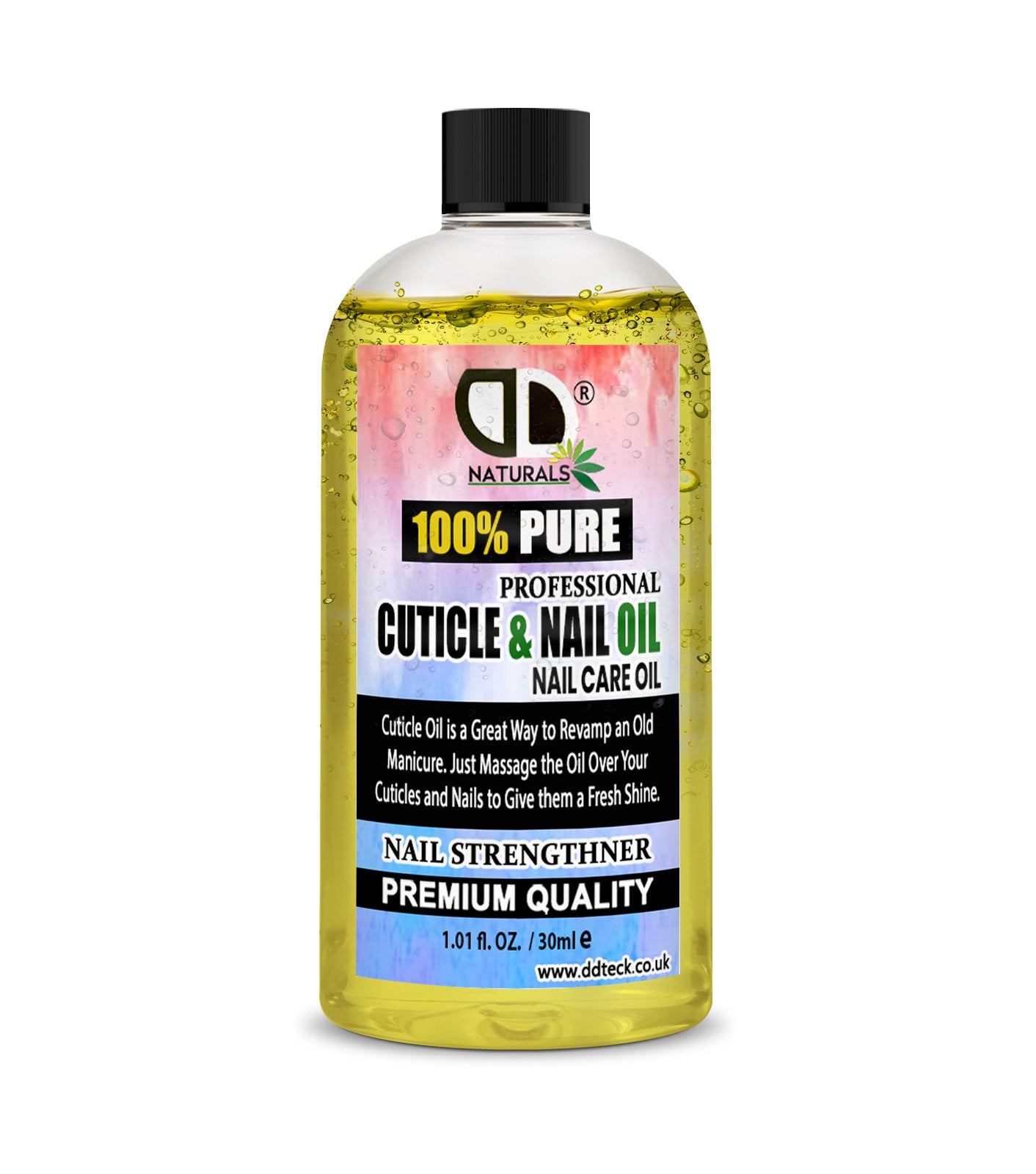 100% Pure Professional Cuticle & Nail Oil – Premium Nail Strengthened