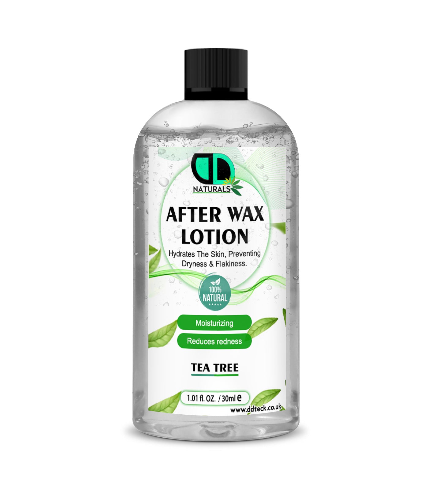 After Wax Lotion – 100% Natural Tea Tree Moisturizer