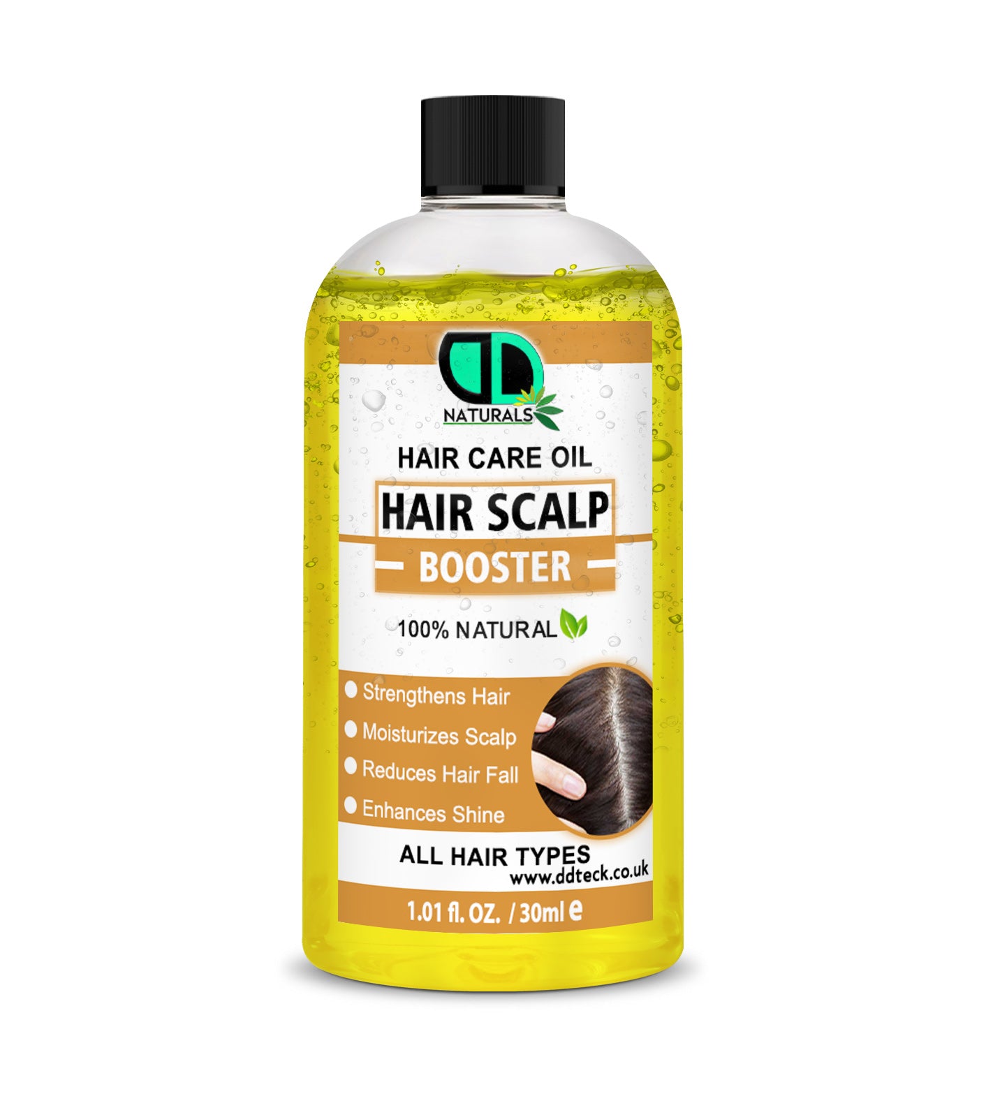 Natural Hair Scalp Booster | Strengthens Hair & Reduces Hair Fall