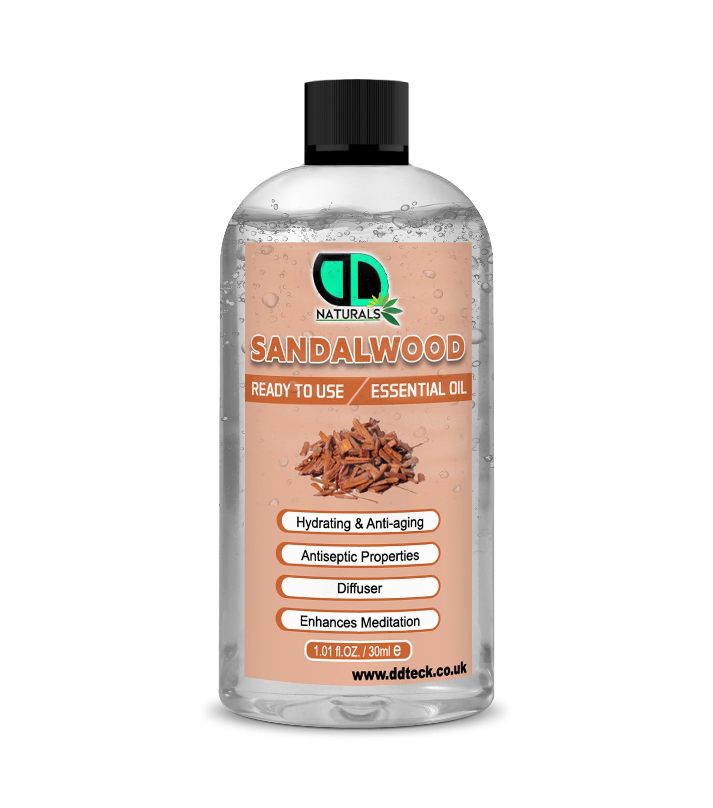 Sandalwood Essential Oil - Ready to Use Hydrating & Anti-aging Formula