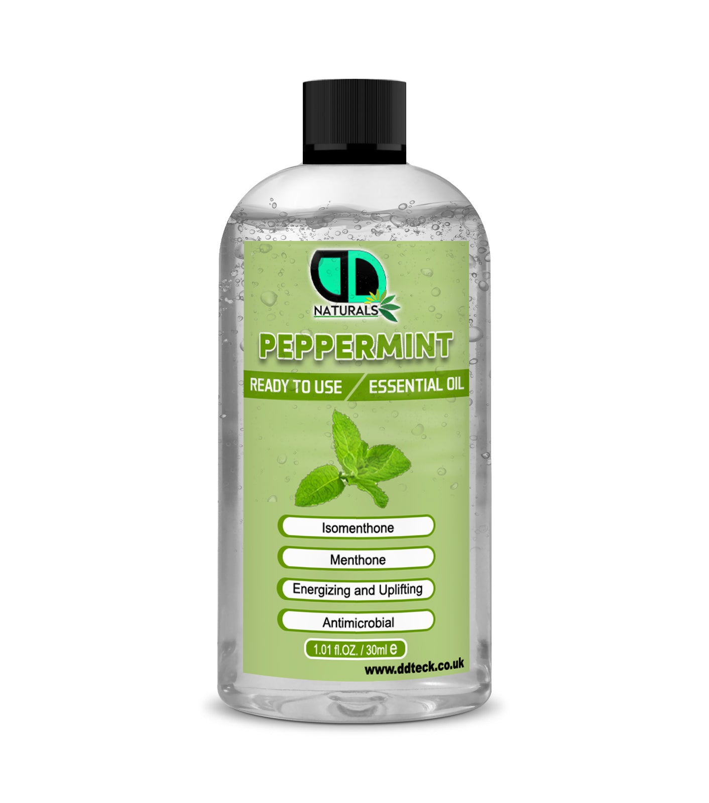 Peppermint Essential Oil - Ready to Use Energizing & Uplifting Formula