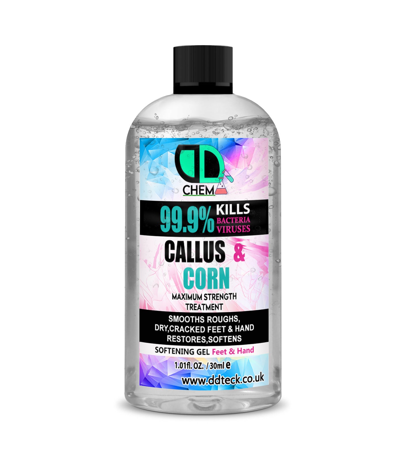 Callus & Corn Maximum Strength Treatment – Softening Gel for Feet & Hands