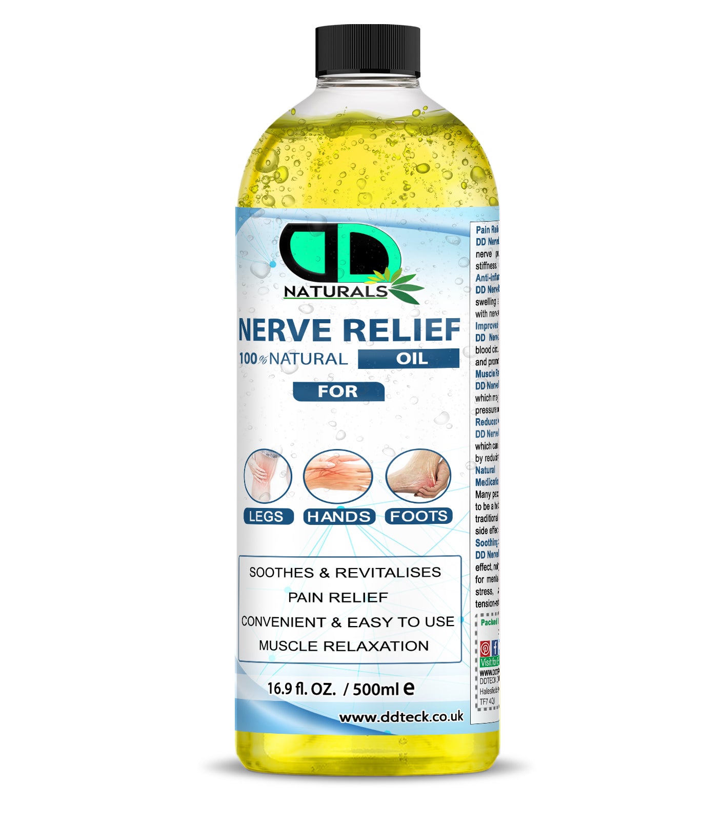 Nerve Relief Oil | Natural Sciatica & Nerve Pain Relief with Essential Oils