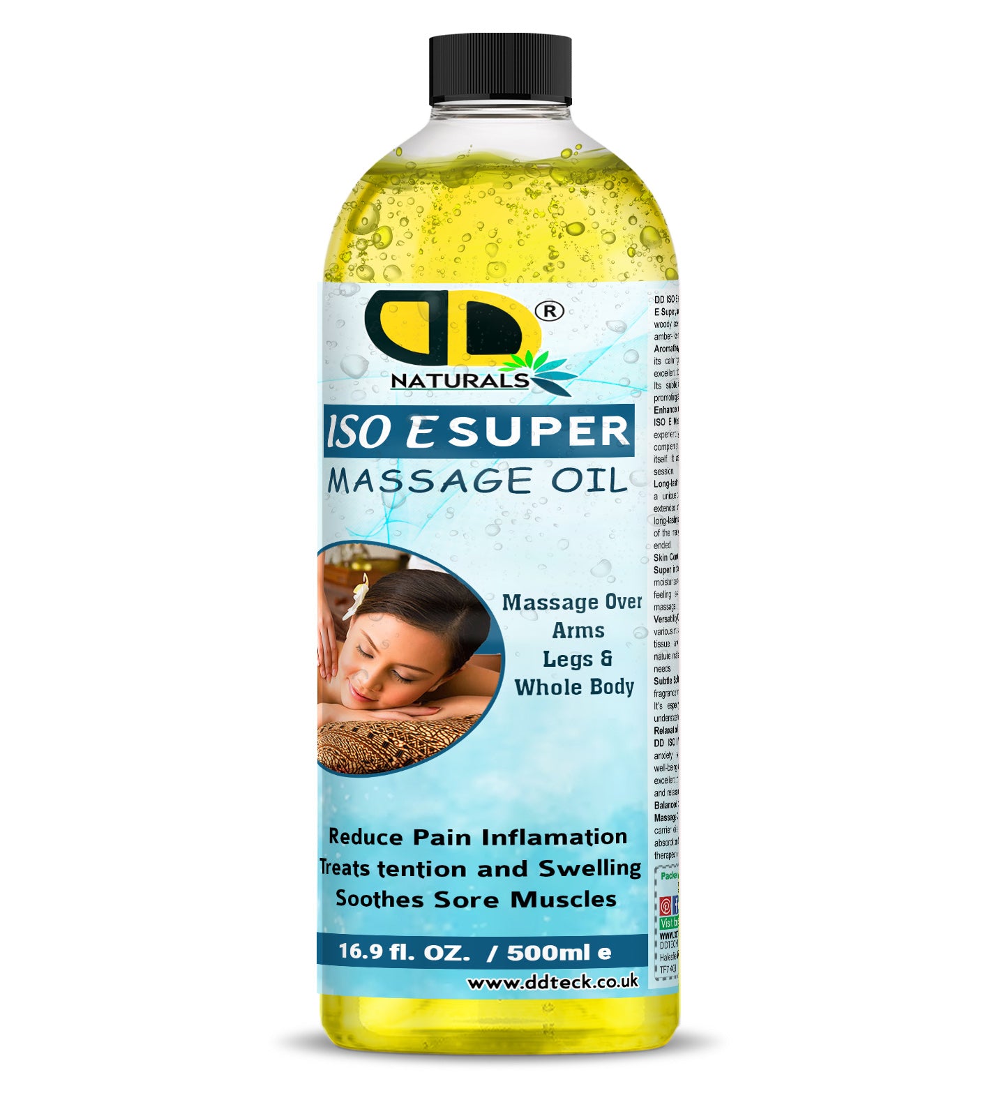 ISO E Super Massage Oil – Professional Muscle Recovery
