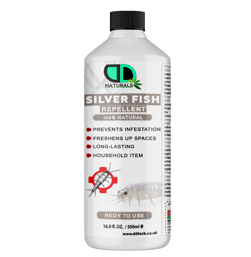Silverfish Repellent Spray | Natural Lavender & Cinnamon Essential Oil Pest Control