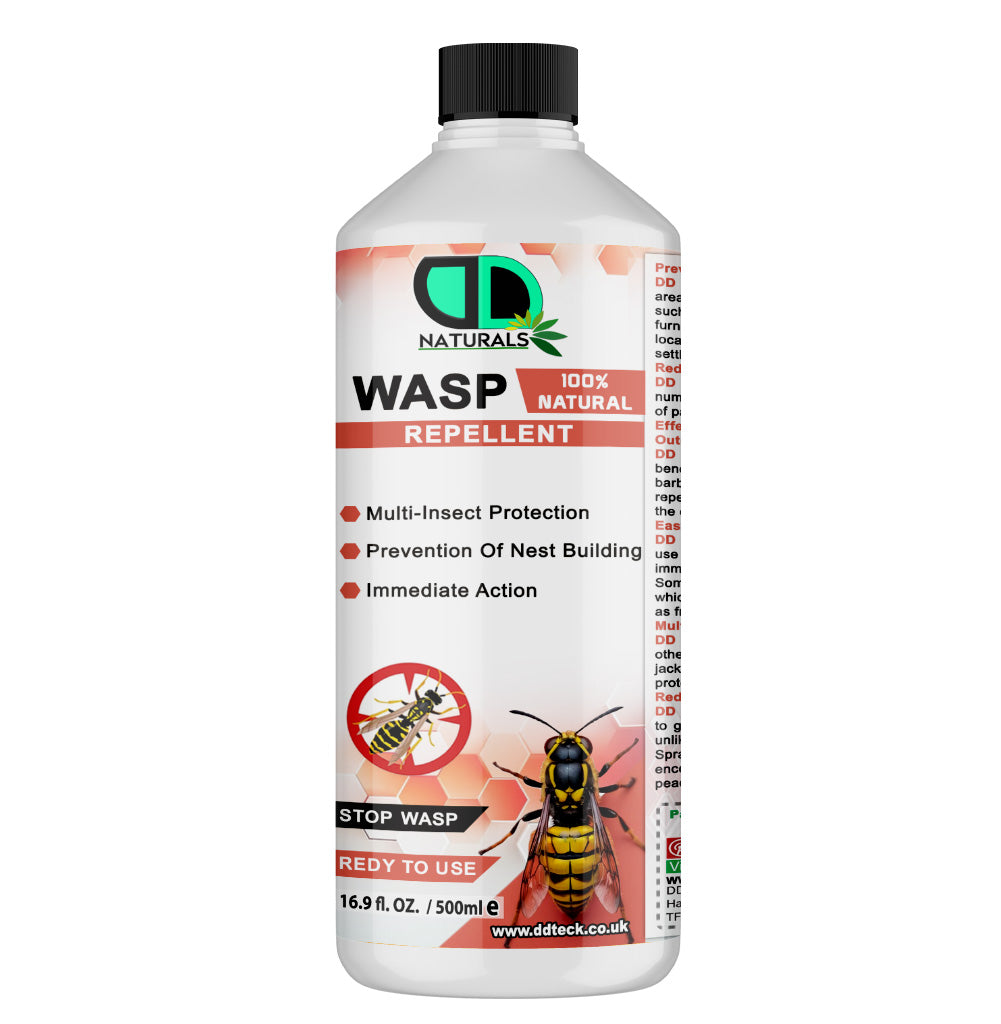 100% Natural Wasp Repellent – Ready to Use Multi-Insect Protection
