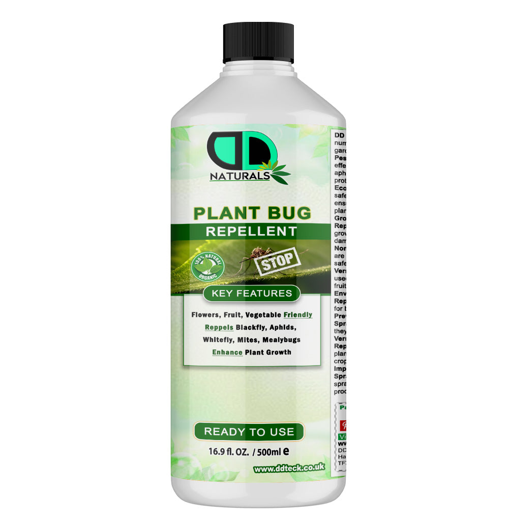 100% Organic Plant Bug Repellent – Ready to Use Garden Protection