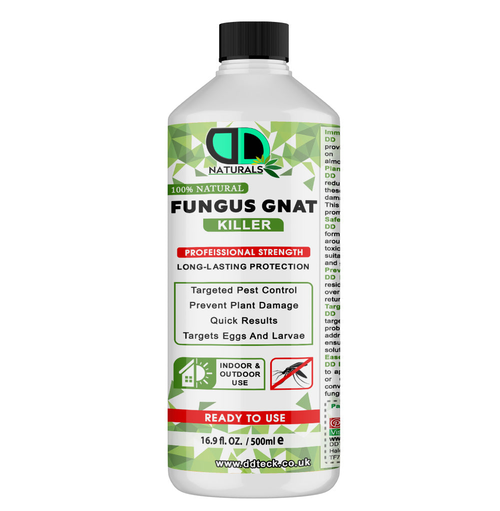 Fungus Gnat Killer Spray | Non-Toxic, Eco-Friendly Protection for Indoor Plants & Soil