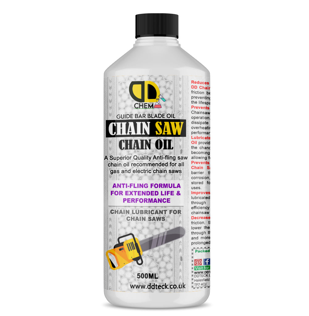 Chainsaw Chain Oil | All-Weather, High-Viscosity Lubricant for Smooth & Long-Lasting Chainsaw Performance