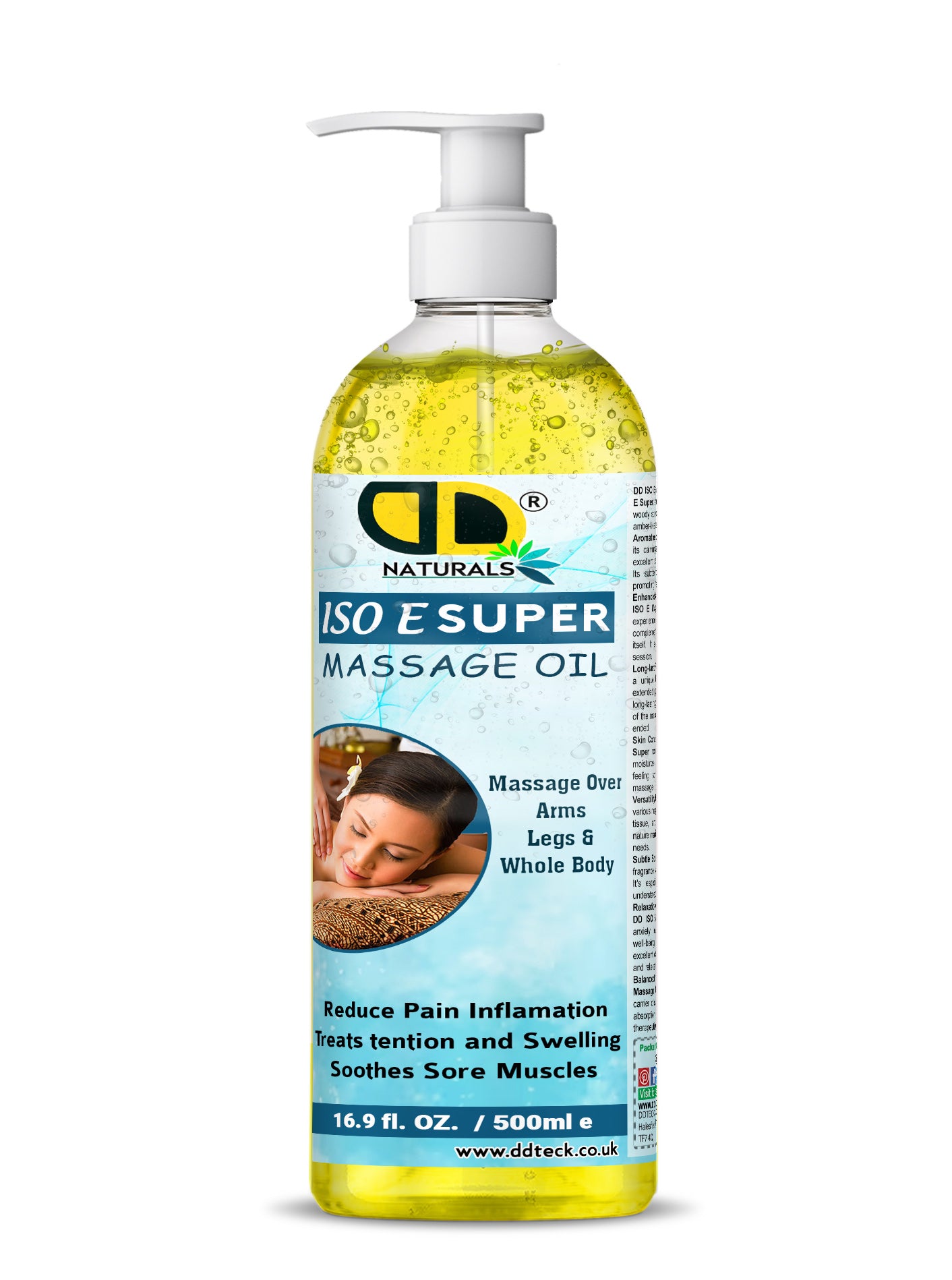 ISO E Super Massage Oil – Professional Muscle Recovery