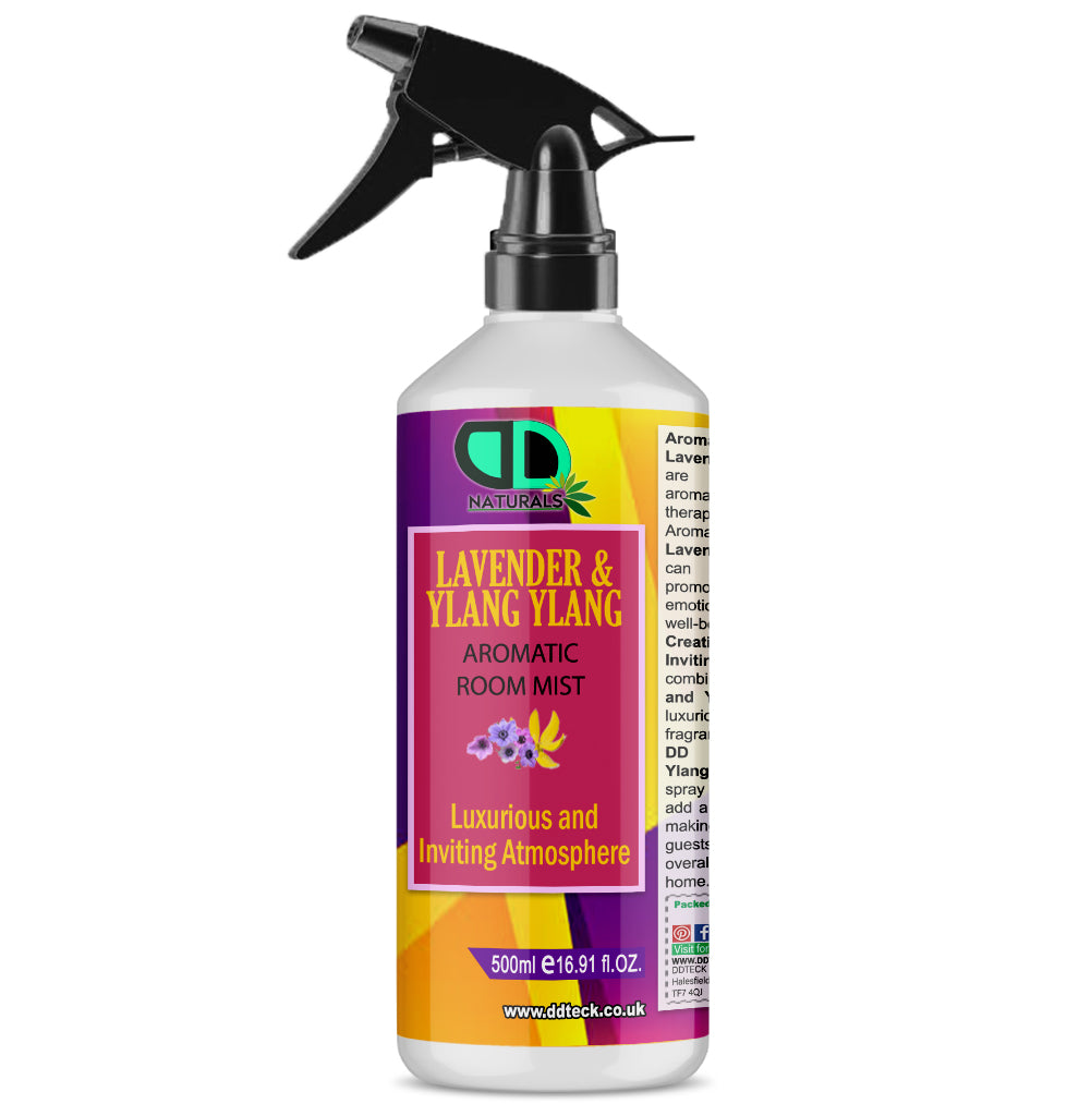 Lavender & Ylang Ylang Home Fragrance Spray | Natural Aromatic Room Mist