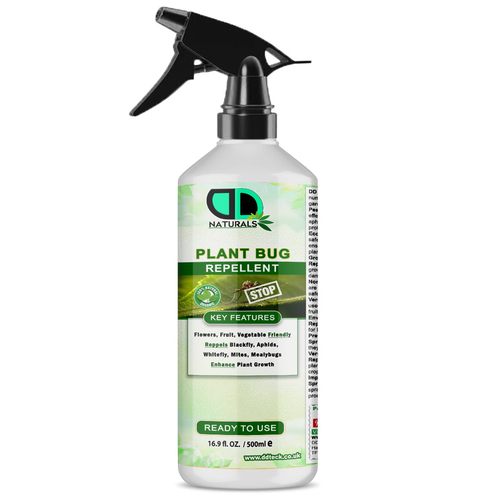 100% Organic Plant Bug Repellent – Ready to Use Garden Protection