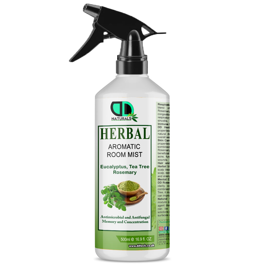Herbal Aromatic Room Mist - Eucalyptus, Tea Tree & Rosemary