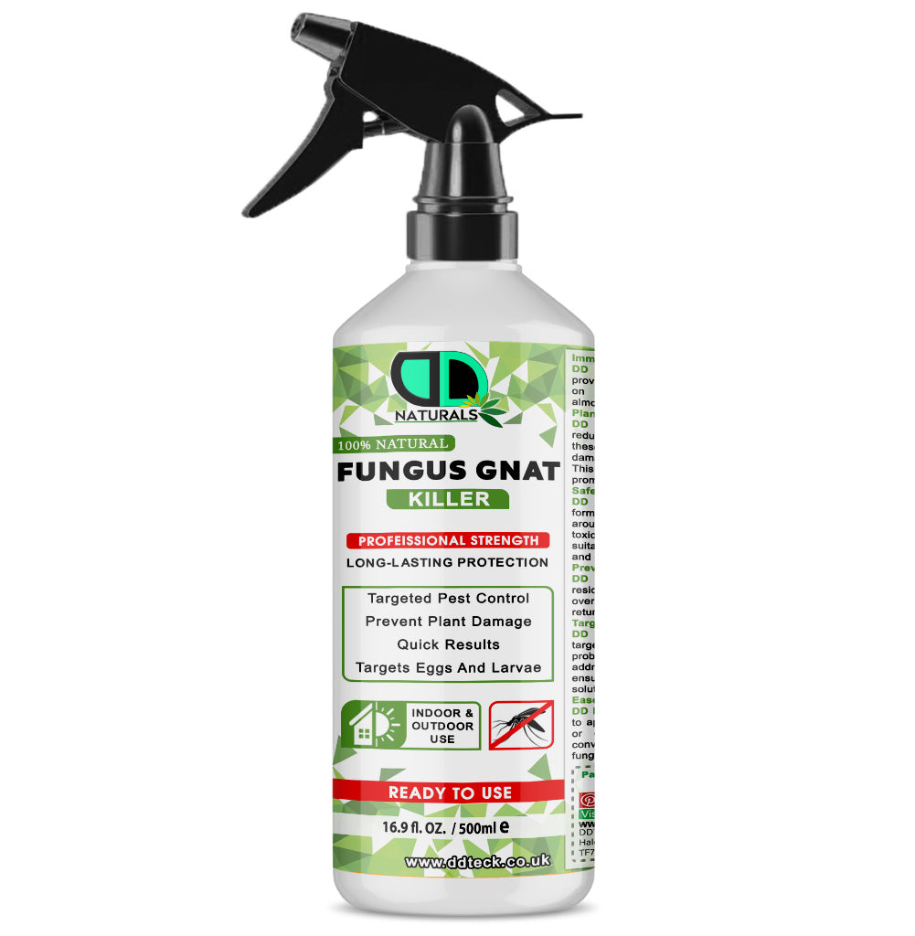 Fungus Gnat Killer Spray | Non-Toxic, Eco-Friendly Protection for Indoor Plants & Soil