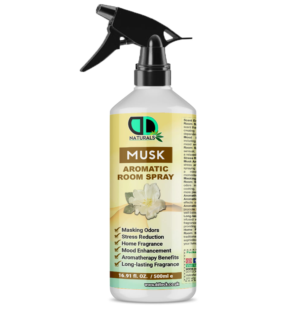 Musk Aromatic Room Spray – Premium Long-Lasting Home Fragrance