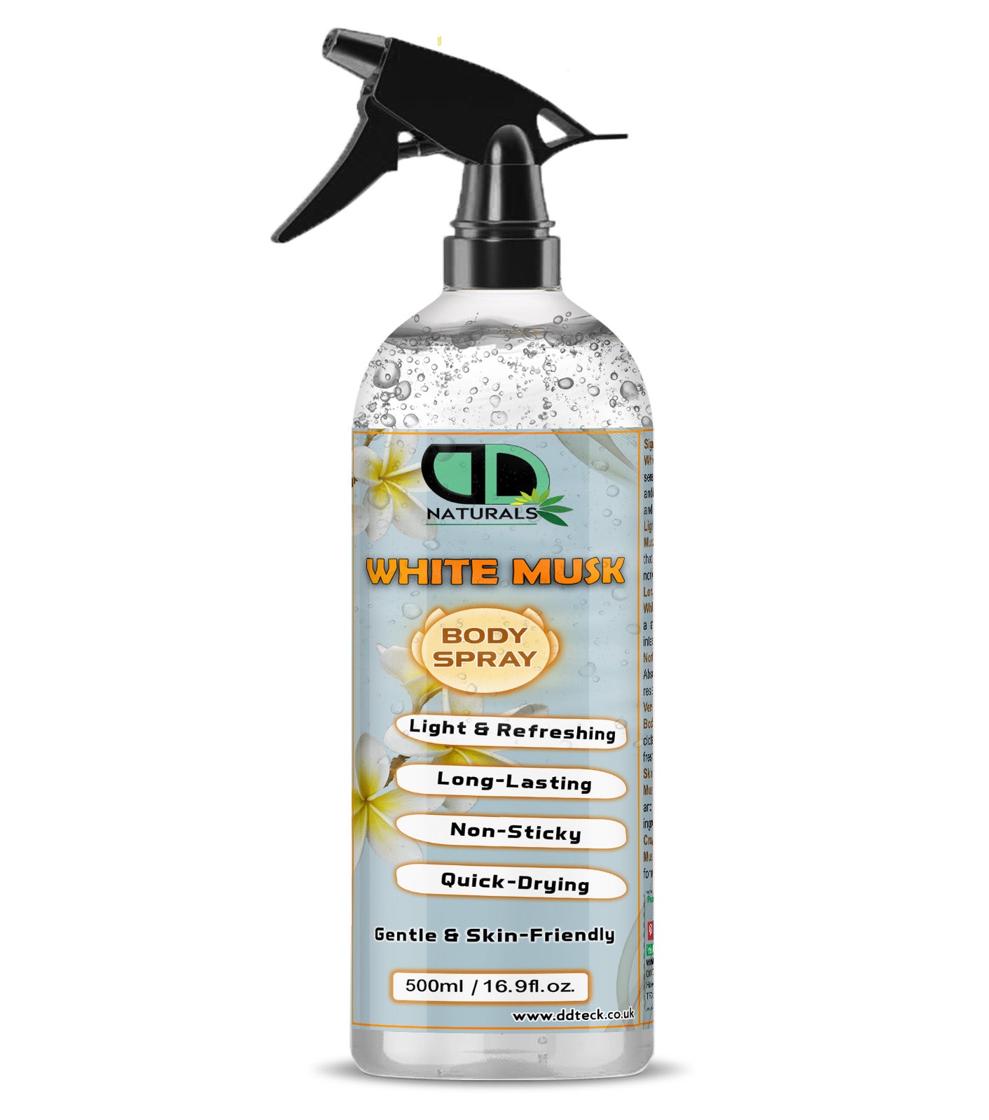 White Musk Body Spray – Light & Refreshing Long-Lasting Fragrance