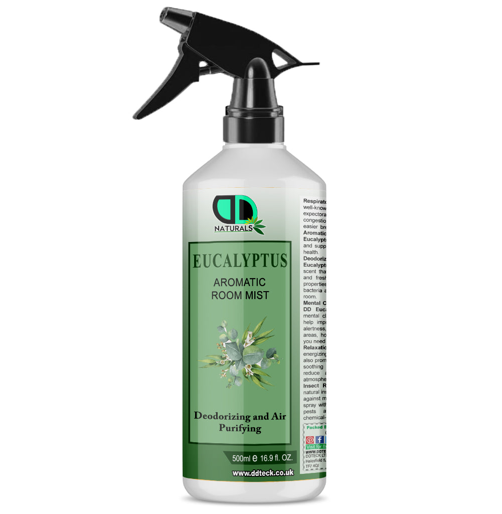 Eucalyptus Aromatic Room Spray | Natural Air Freshener, Odor Eliminator & Respiratory Support Spray