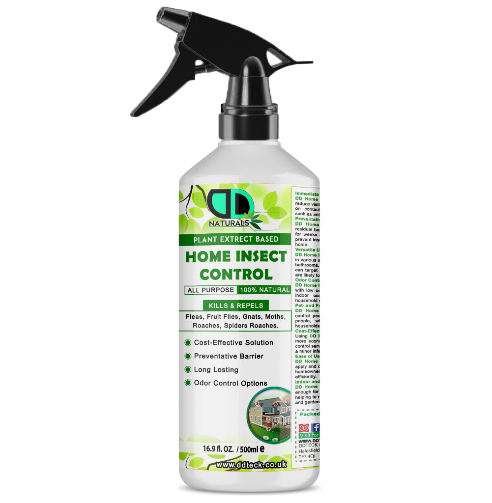 Home Insect Control Repellent Spray | Natural Peppermint-Based Pest Control for Indoor & Outdoor Use
