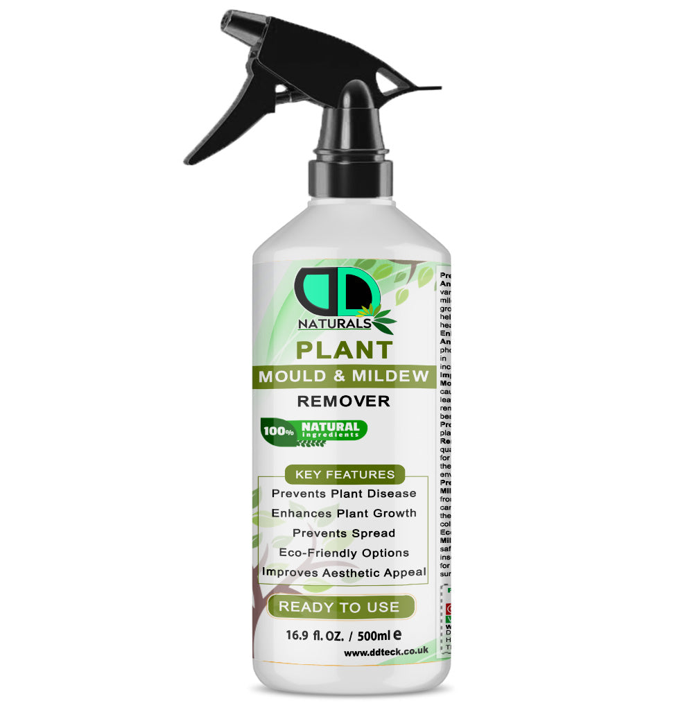 Plant Mould & Mildew Remover Spray | Natural Fungus Control for Indoor & Outdoor Plants