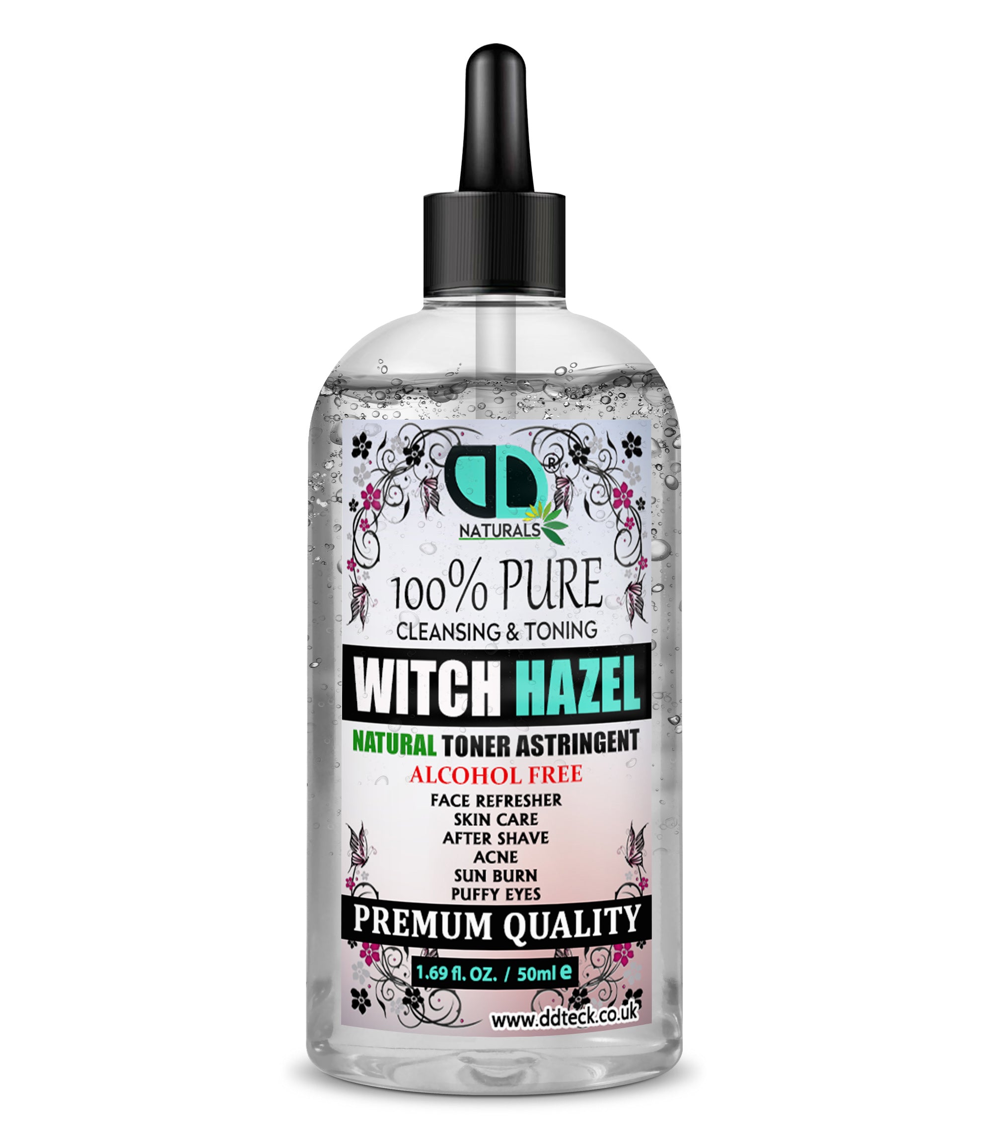 Witch Hazel Alcohol-Free Toner | Gentle, Natural Skin Toning for Sensitive & Acne-Prone Skin