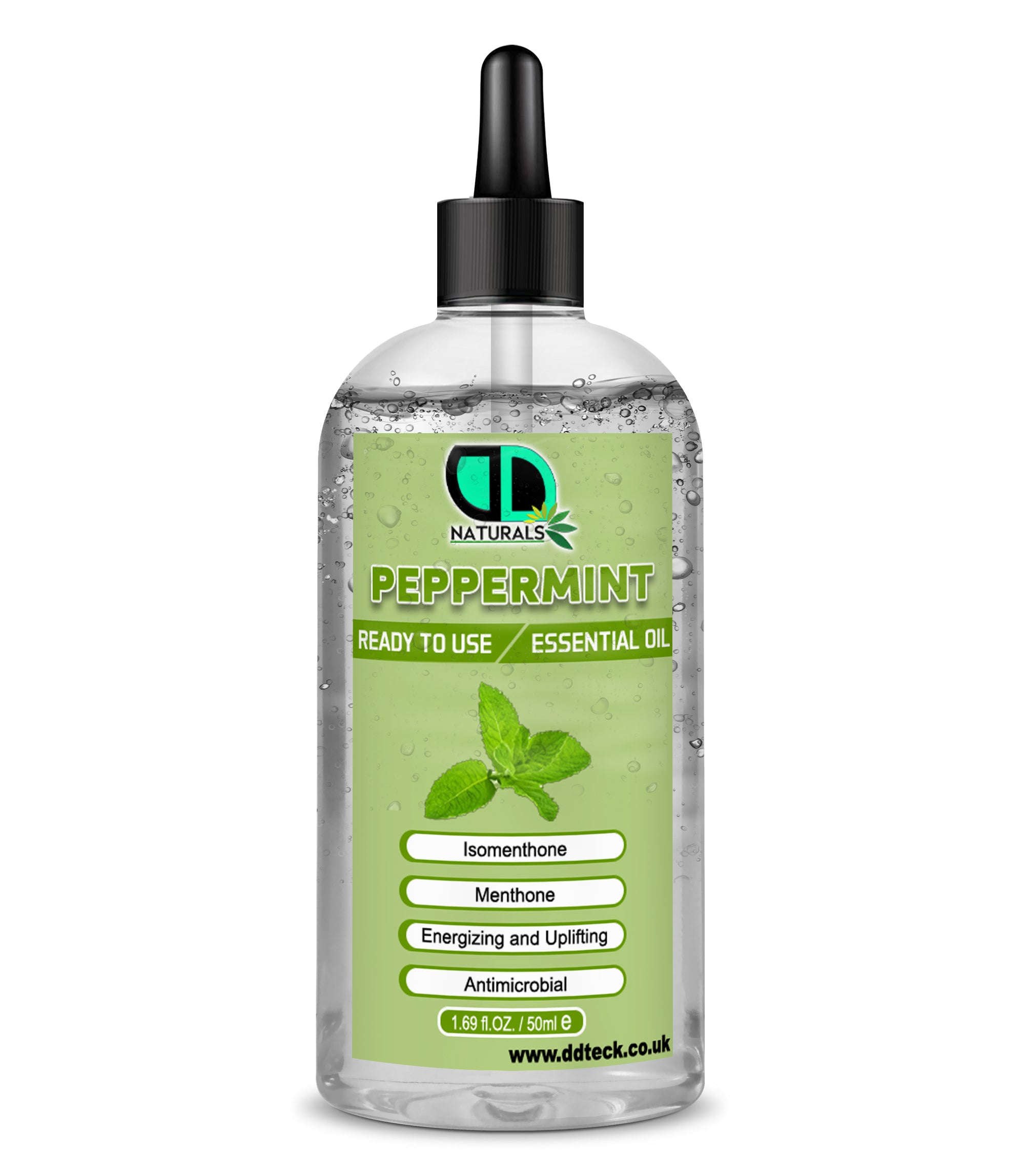 Peppermint Essential Oil - Ready to Use Energizing & Uplifting Formula