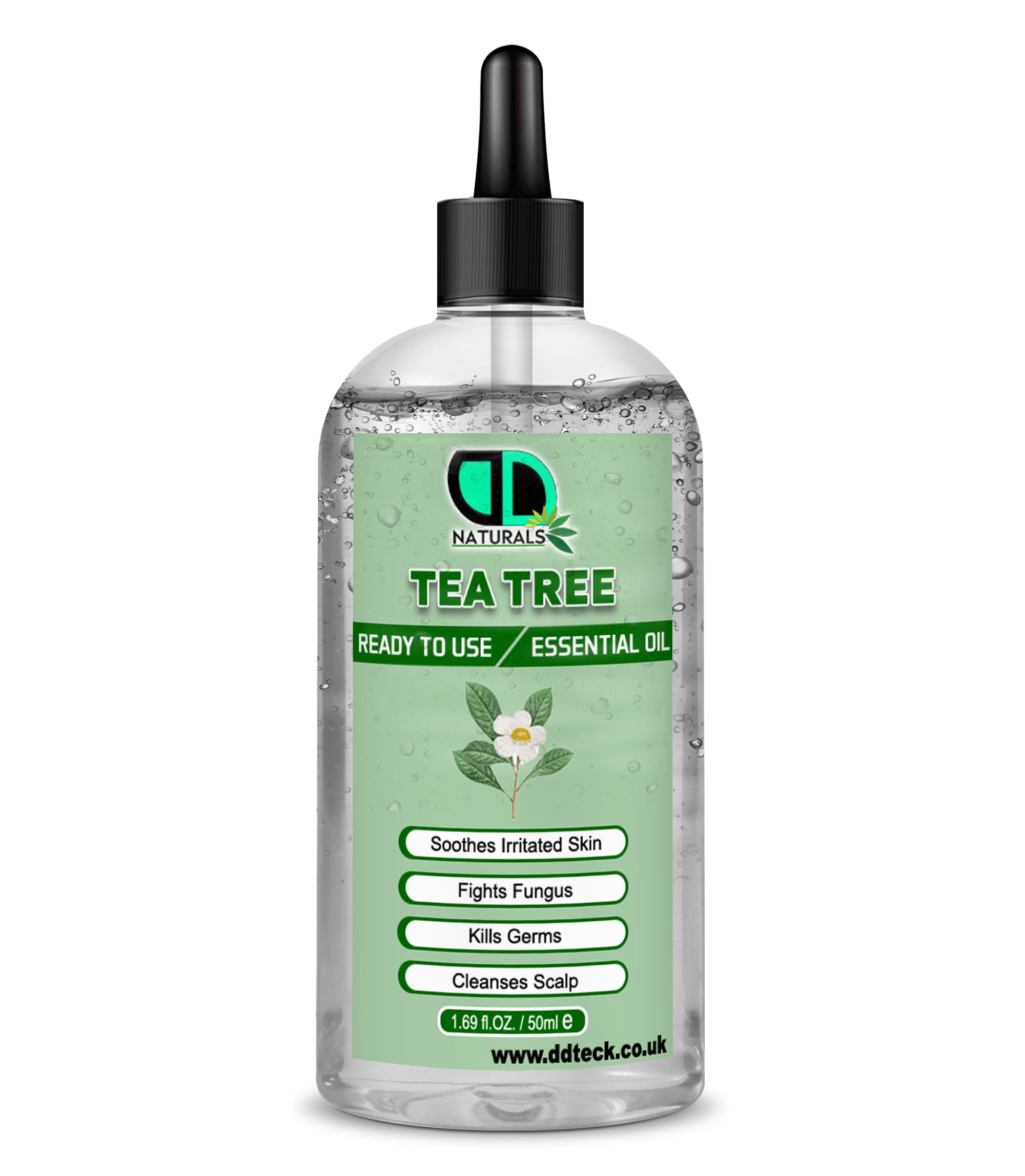 Tea Tree Essential Oil | Ready to Use | Natural Antiseptic, Skin, Scalp & Aromatherapy Oil
