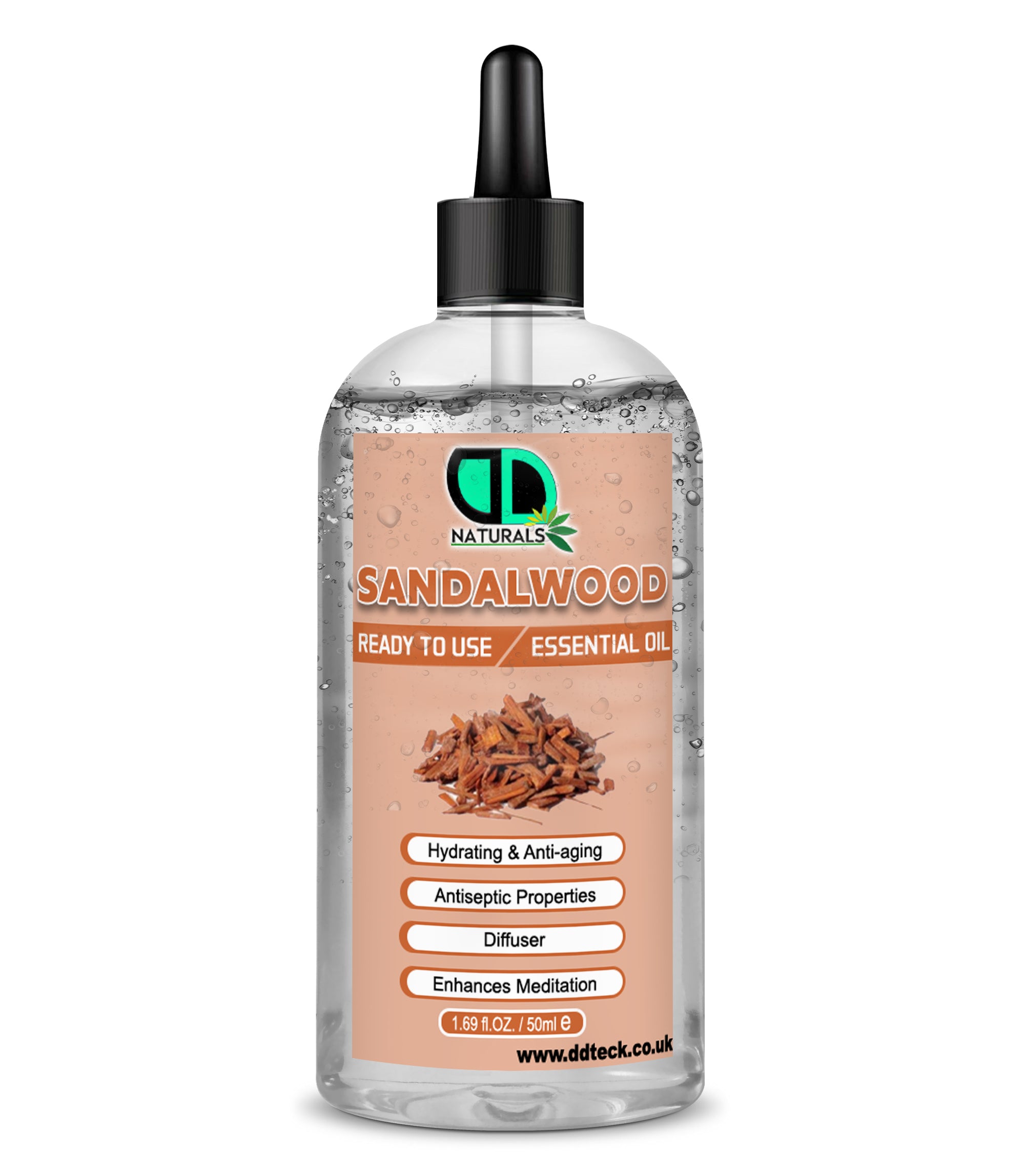 Sandalwood Essential Oil - Ready to Use Hydrating & Anti-aging Formula