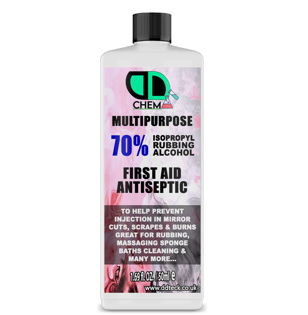 70% Isopropyl Rubbing Alcohol – Multipurpose First Aid Antiseptic