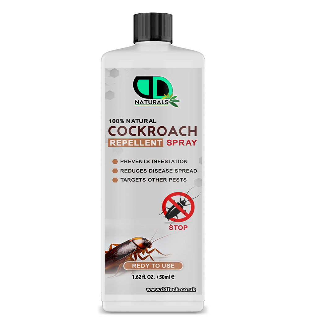 Cockroach Repellent – Natural Plant-Based Spray for Cockroaches & Crawling Insects (Home & Garden Use)