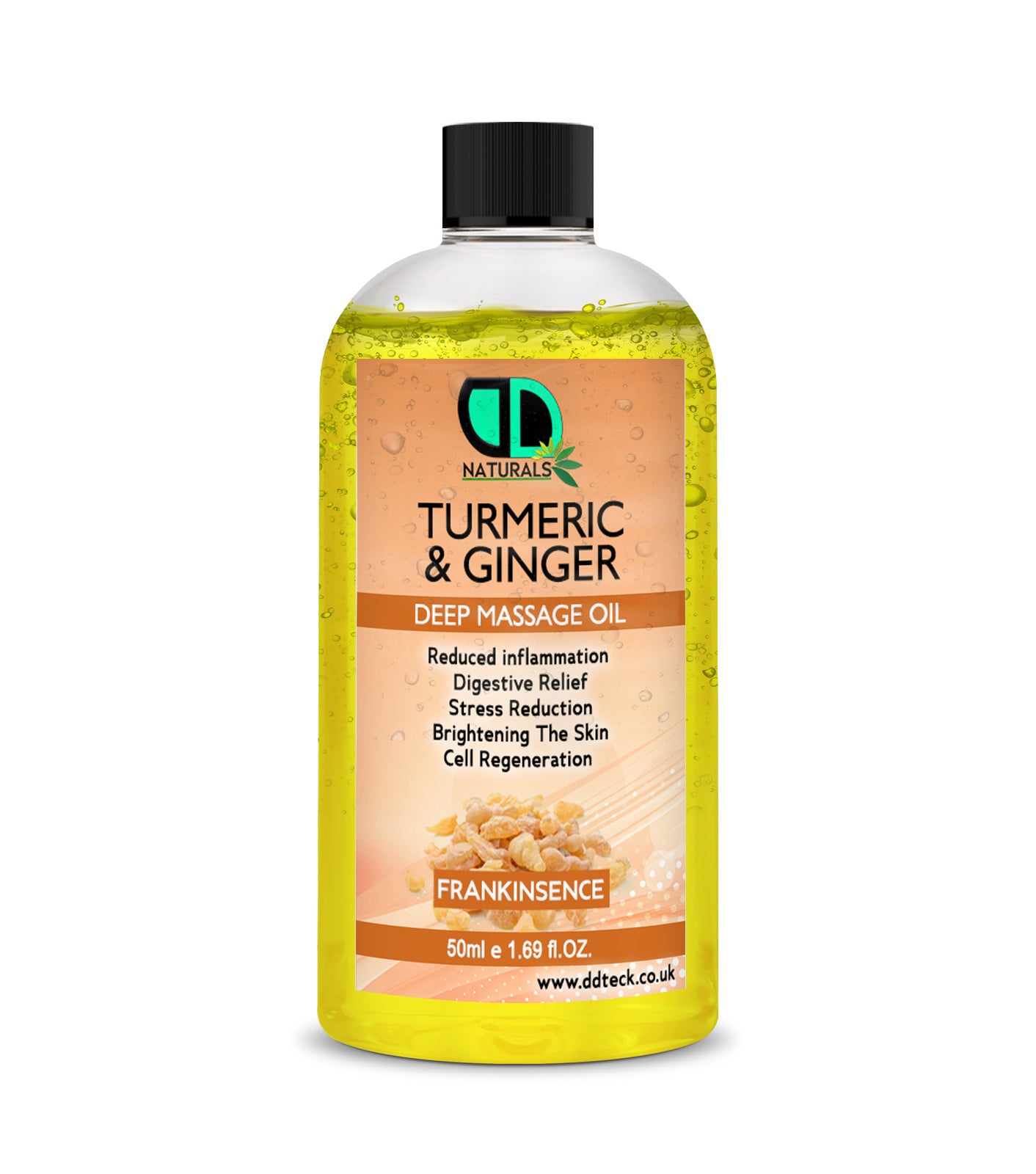 Turmeric & Ginger Deep Massage Oil with Frankincense