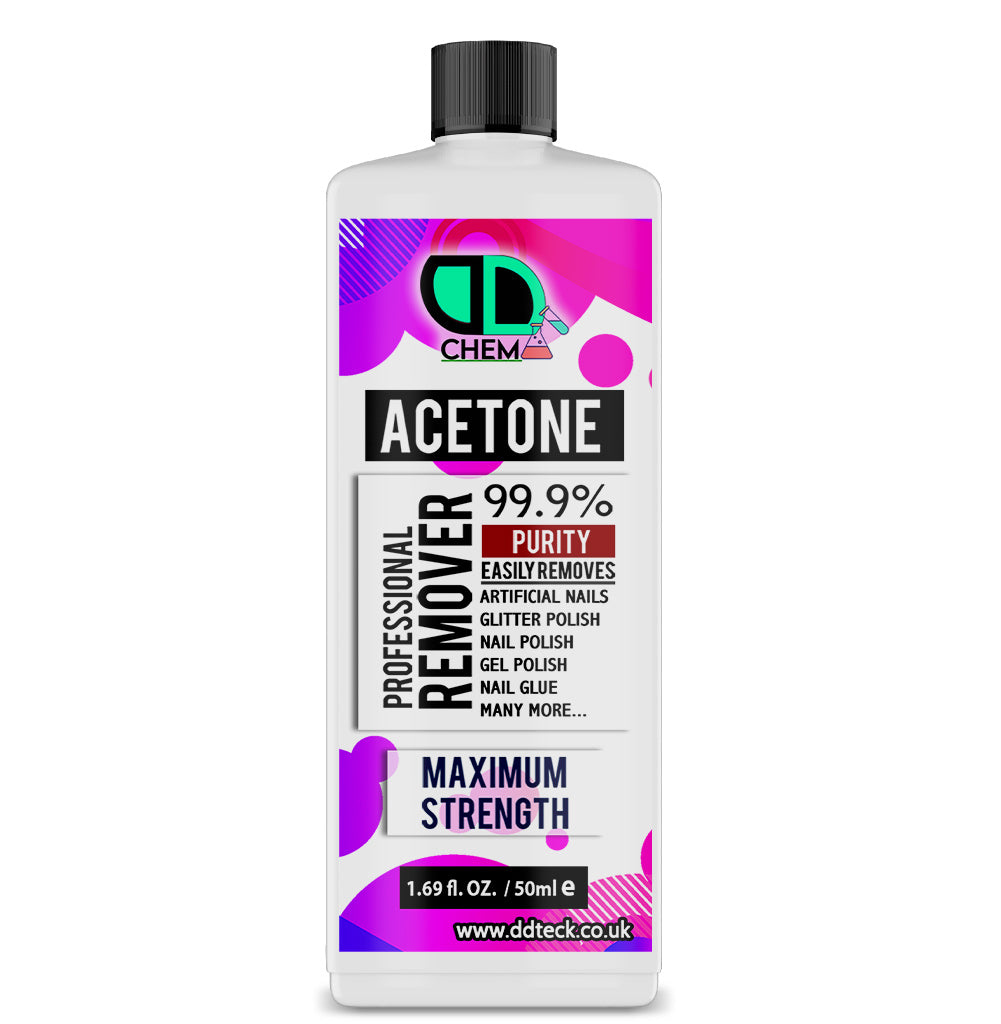 Acetone Gel Polish Remover | Professional-Grade, Fast-Acting & Multi-Purpose Solvent